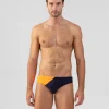 Discount Slip de bain échancré bicolore Slips De Bain | Slips De Bain