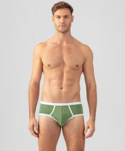 Sale Slip Y-Front à bandes Slips Y-Front