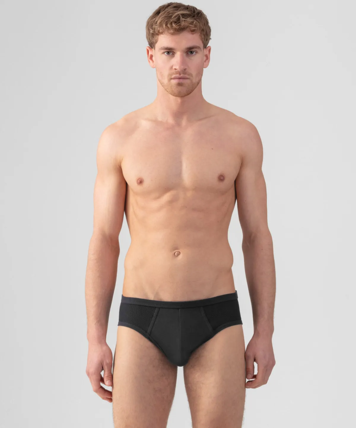 Outlet Slip Y-front en filet de coton Slips Y-Front