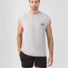 Fashion Sweatshirt sans manches en coton organique "DISCIPLINE" Sweats