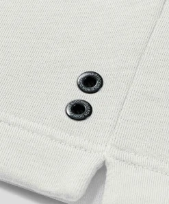 Clearance Sweatshirt sans manches en coton organique avec passepoil Sweats