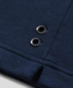 Sale Sweatshirt sans manches en coton organique avec passepoil Sweats