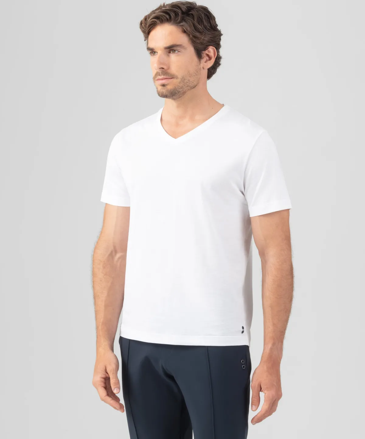 New T-shirt col V Eyelet Edition T-Shirts D'Intérieur | T-Shirts