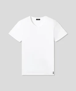 New T-shirt col V Eyelet Edition T-Shirts D'Intérieur | T-Shirts