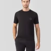 Sale T-shirt de sport avec passepoil réfléchissant T-Shirts D'Intérieur | T-Shirts