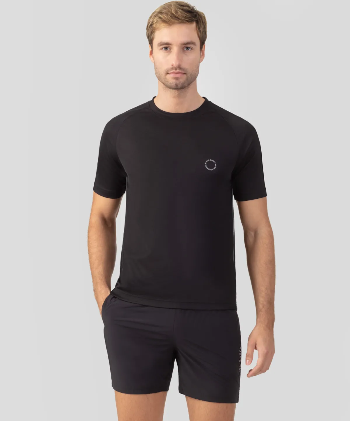 Sale T-shirt de sport avec passepoil réfléchissant T-Shirts D'Intérieur | T-Shirts