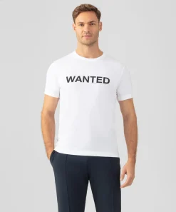 Best T-shirt en coton organique "WANTED" T-Shirts D'Intérieur | T-Shirts