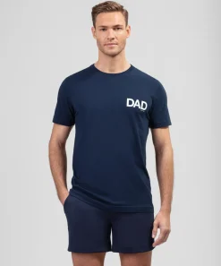 Outlet T-shirt en coton organique à imprimé DAD T-Shirts D'Intérieur | T-Shirts