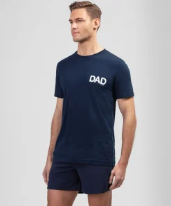 Outlet T-shirt en coton organique à imprimé DAD T-Shirts D'Intérieur | T-Shirts