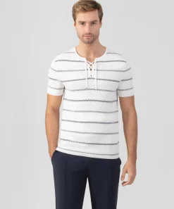 Sale T-shirt en maille à motif nordique T-Shirts D'Intérieur | T-Shirts