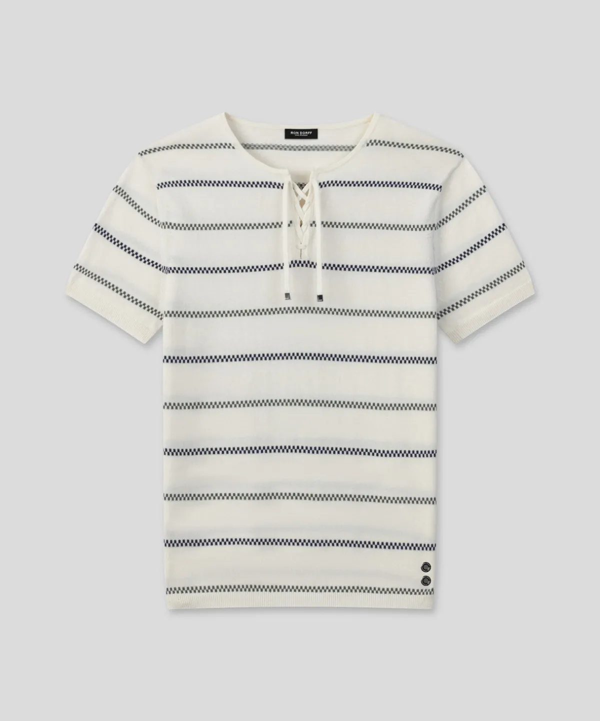 Sale T-shirt en maille à motif nordique T-Shirts D'Intérieur | T-Shirts