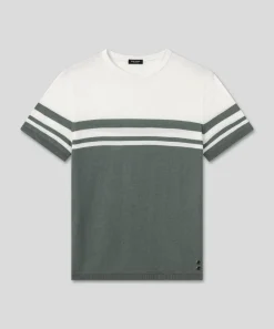 Best T-shirt en maille bicolore T-Shirts D'Intérieur | T-Shirts