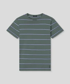 New T-shirt Eyelet Edition à double rayures T-Shirts D'Intérieur | T-Shirts