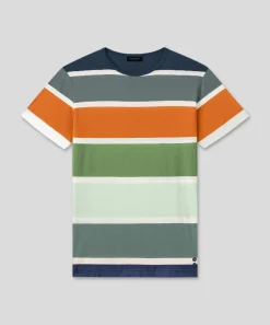 New T-Shirt Eyelet Edition à larges rayures T-Shirts D'Intérieur | T-Shirts