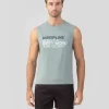 Sale T-shirt sans manches en coton organique "DISCIPLINE" T-Shirts D'Intérieur | T-Shirts