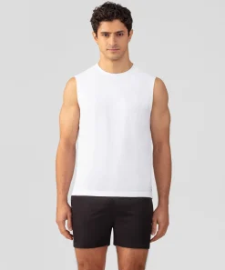Online T-shirt sans manches en coton organique "74" T-Shirts | T-Shirts D'Intérieur