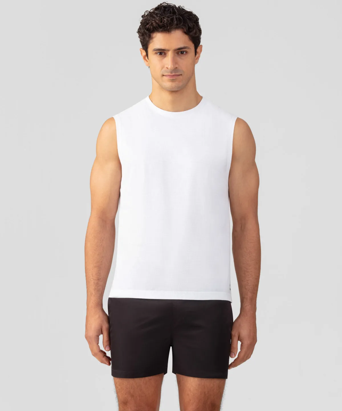 Online T-shirt sans manches en coton organique "74" T-Shirts | T-Shirts D'Intérieur