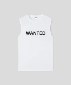 Fashion T-shirt sans manches en coton organique